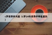 c罗世界杯大腿（c罗14年世界杯膝盖重伤）