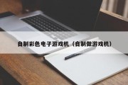 自制彩色电子游戏机（自制做游戏机）